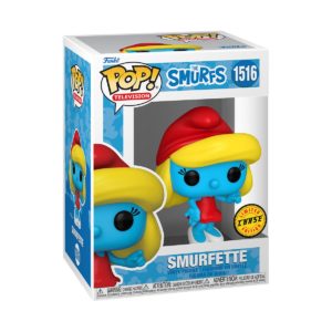 Funko POP! Television The Smurfs Smurfette Limited Edition Chase + Acrylic Box