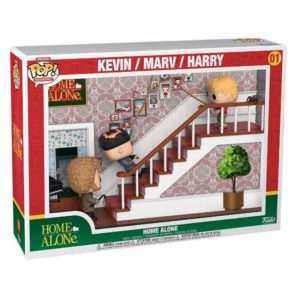 Funko POP! Deluxe Moment Kevin – Allein zu Haus Kevin / Marv / Harry Staircase Limitierte Auflage