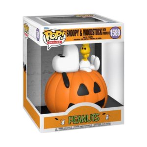 Funko POP! Deluxe Peanuts Snoopy & Woodstock with Pumpkin