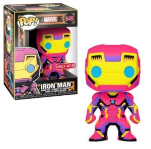 Funko POP! Marvel Blacklight Iron Man Limited Edition Target