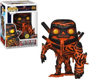 Funko POP! Spider-Man Far From Home Molten Man Edition Limitée Phosphorescente GameStop