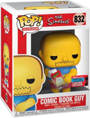 Funko POP! Television Les Simpsons Comic Book Guy Limitierte Auflage Fall Convention 2020