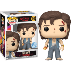 Funko POP! Television Stranger Things Steve (Battle Damaged) Limitierte Auflage