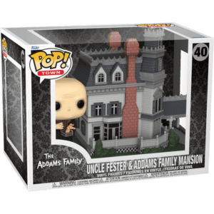 Funko POP! Town Television The Addams Family - Uncle Fester & Addams Family Mansion