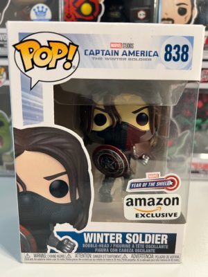 Funko POP! Marvel Captain America : The Winter Soldier - Winter Soldier Limited Edition Amazon - Imperfect Box