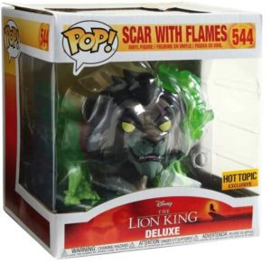 Funko POP! The Lion King Scar with Flames Edition Limitée Hot Topic