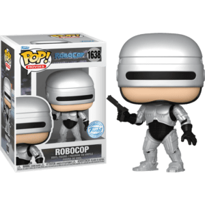 Funko POP! Movies Robocop - Robocop (With Helmet) Metallic Limited Edition