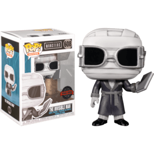 Funko POP! Movies Universal Monsters The Invisible Man (Schwarz und Weiss) Limitierte Auflage