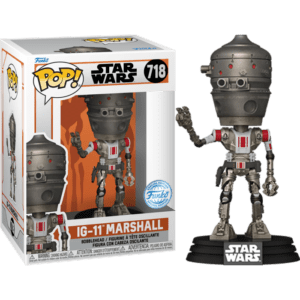 Funko POP! Star Wars The Mandalorian - IG-11 Marshall Limited Edition