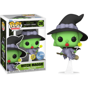 Funko POP! Television Die Simpsons Witch Maggie Phosphoreszierend Limitierte Auflage