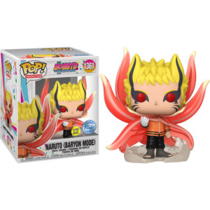 Funko POP! Animation Boruto - Naruto (Baryon Mode) Edition Limitée Phosphorescente 15cm