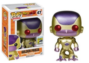 Funko POP! Animation Dragon Ball Z Resurrection F Golden Frieza (Red Eyes) Limitierte Auflage Comic Con 2015 + Acrylbox