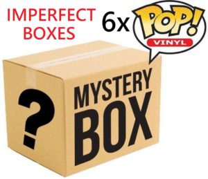 Funko POP! Boîte Mystère - 6x POP avec Protection - Boîtes Imparfaites