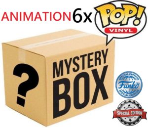 Funko POP! Mystery Box - 6x POP (1x Limited Edition Included) with Protection (ANIMATION)