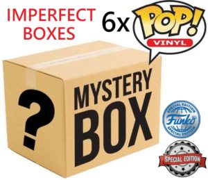 Funko POP! Mystery Box - 6x POP (1x Limited Edition Included) with Protection - Imperfect Boxes