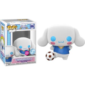Funko POP! Cinnamoroll with Soccer Ball Flockierte Limitierte Auflage