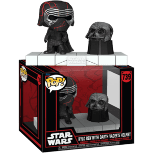 Funko POP! Deluxe Star Wars Kylo Ren with Darth Vader's Helmet