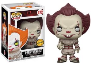 Funko POP! Movies IT Pennywise (With Boat) (Sepia) Limited Edition Chase + Acrylic Box