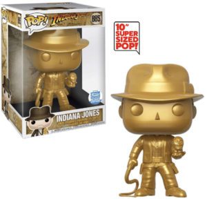 Funko POP! Movies Indiana Jones Adventures - Indiana Jones (Gold) 25cm Limited Edition