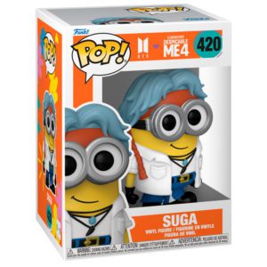 Funko POP! Movies Ich – Einfach unverbesserlich 4 X BTS Suga
