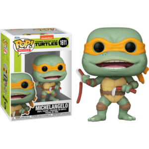 Funko POP! Movies Teenage Mutant Ninja Turtles Michelangelo (Sausage Nunchucks)