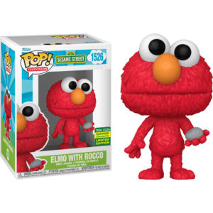 Funko POP! Sesamstrasse Elmo with Rocco Limitierte Auflage Summer Convention 2024