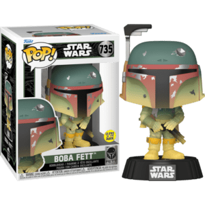 Funko POP! Star Wars Fett Legacy Boba Fett with Rifle Phosphoreszierend