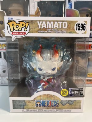 Funko POP! Animation One Piece Yamato Man Beast Form 15cm Glow in the Dark Limited Edition Entertainment Earth - Imperfect Box