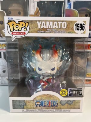 Funko POP! Animation One Piece Yamato Man Beast Form 15cm Edition Limitée Phosphorescente Entertainment Earth - Boîte Imparfaite