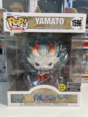 Funko POP! Animation One Piece Yamato Man Beast Form 15cm Edition Limitée Phosphorescente Entertainment Earth - Boîte Imparfaite