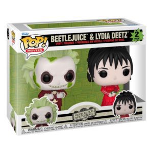 Funko POP! 2-Pack Movies Beetlejuice 2 Beetlejuice & Lydia Deetz