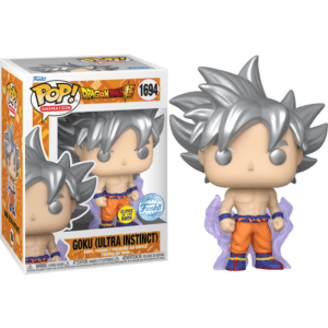 Funko POP! Animation Dragon Ball Super Goku (Ultra Instinct) Glow in the Dark Limited Edition