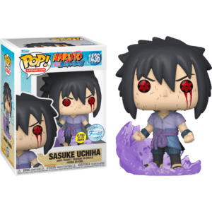 Funko POP! Animation Naruto Shippuden Sasuke Uchiha (Amaterasu) Edition Limitée Phosphorescente
