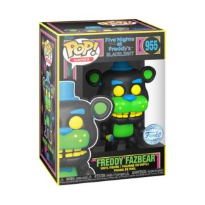 Funko POP! Games Five Nights at Freddy's Blacklight Freddy Fazbear Limitierte Auflage <br>