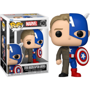 Funko POP! Marvel Split Steve Rogers / Captain America