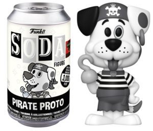Funko Soda Pirate Proto (Black & White) Limitierte Auflage Funtastic Voyage - 3000 Stück