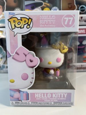 Funko POP! Hello Kitty 50th Anniversary Diamond Hello Kitty with Present Edition Limitée