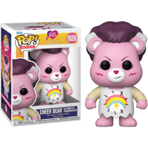Funko POP! Movies Care Bears x Universal Monsters Cheer Bear as Bride of Frankenstein