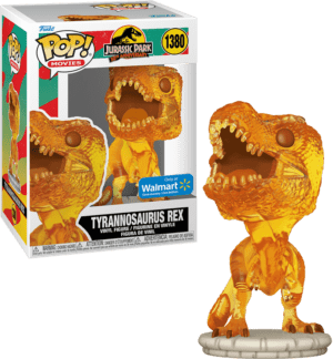 Funko POP! Movies Jurassic Park Tyrannosaurus Rex (Amber) Limitierte Auflage Walmart