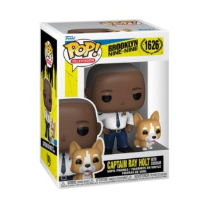 Funko POP! Television Brooklyn Nine-Nine Captain Ray Holt with Cheddar