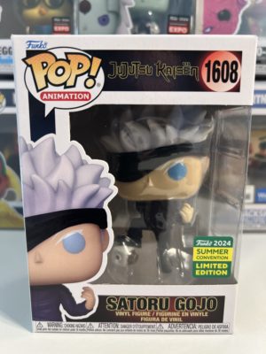 Funko POP! Animation Jujutsu Kaisen Satoru Gojo (with Defeated Jogo) Limited Edition Summer Convention 2024 - Imperfect Box