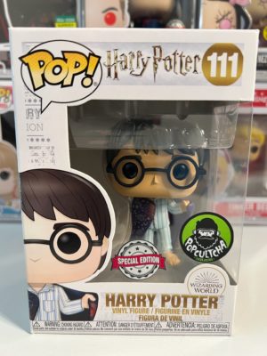 Funko POP! Harry Potter - Harry Potter in Invisibility Cloak Limited Edition - Imperfect Box