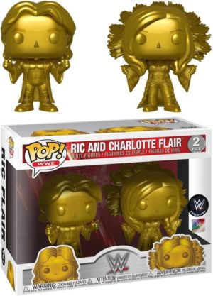Funko POP! 2-Pack WWE Ric and Charlotte Flair Edition Limitée WWE