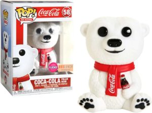 Funko POP! Ad Icons Coca-Cola Polar Bear Edition Limitée Floquée BoxLunch