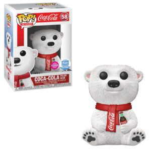 Funko POP! Ad Icons Coca-Cola Polar Bear Flocked Limited Edition