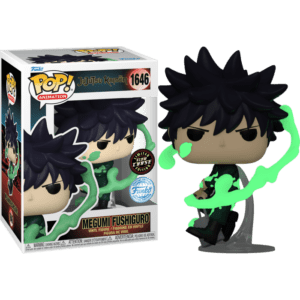 Funko POP! Animation Jujutsu Kaisen Megumi Fushiguro (Graffiti Battle) Glow in the Dark Limited Edition Chase