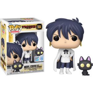 Funko POP! Animation Trigun Meryl Stryfe with Kuroneko Edition Limitée Fall Convention 2024