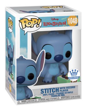 Funko POP! Disney Lilo & Stitch - Stitch with Record Player Limited Edition