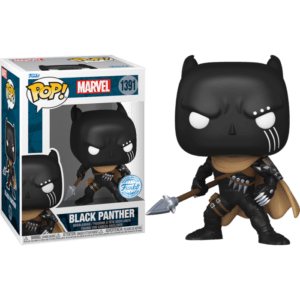 Funko POP! Marvel Black Panther (with Spear) Edition Limitée