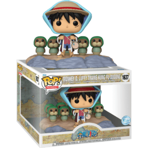 Funko POP! Moment Animation One Piece Monkey D. Luffy Trains Kung Fu Dugong Limited Edition